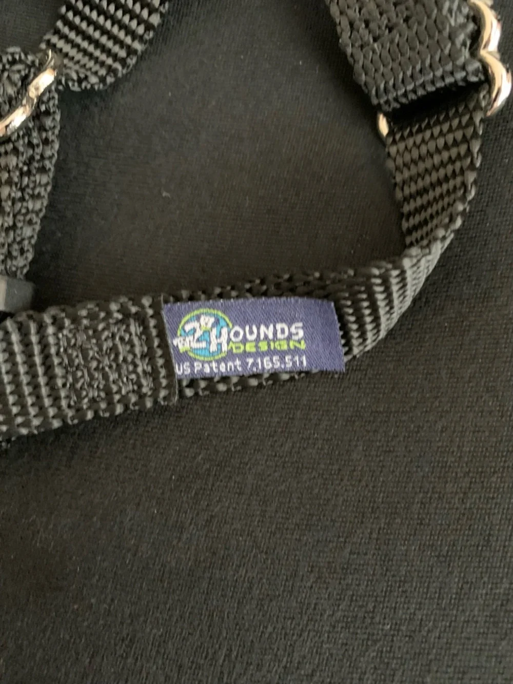 2 Hounds Design Black Freedom No-Pull Dog Harness for Small Dog or Puppy